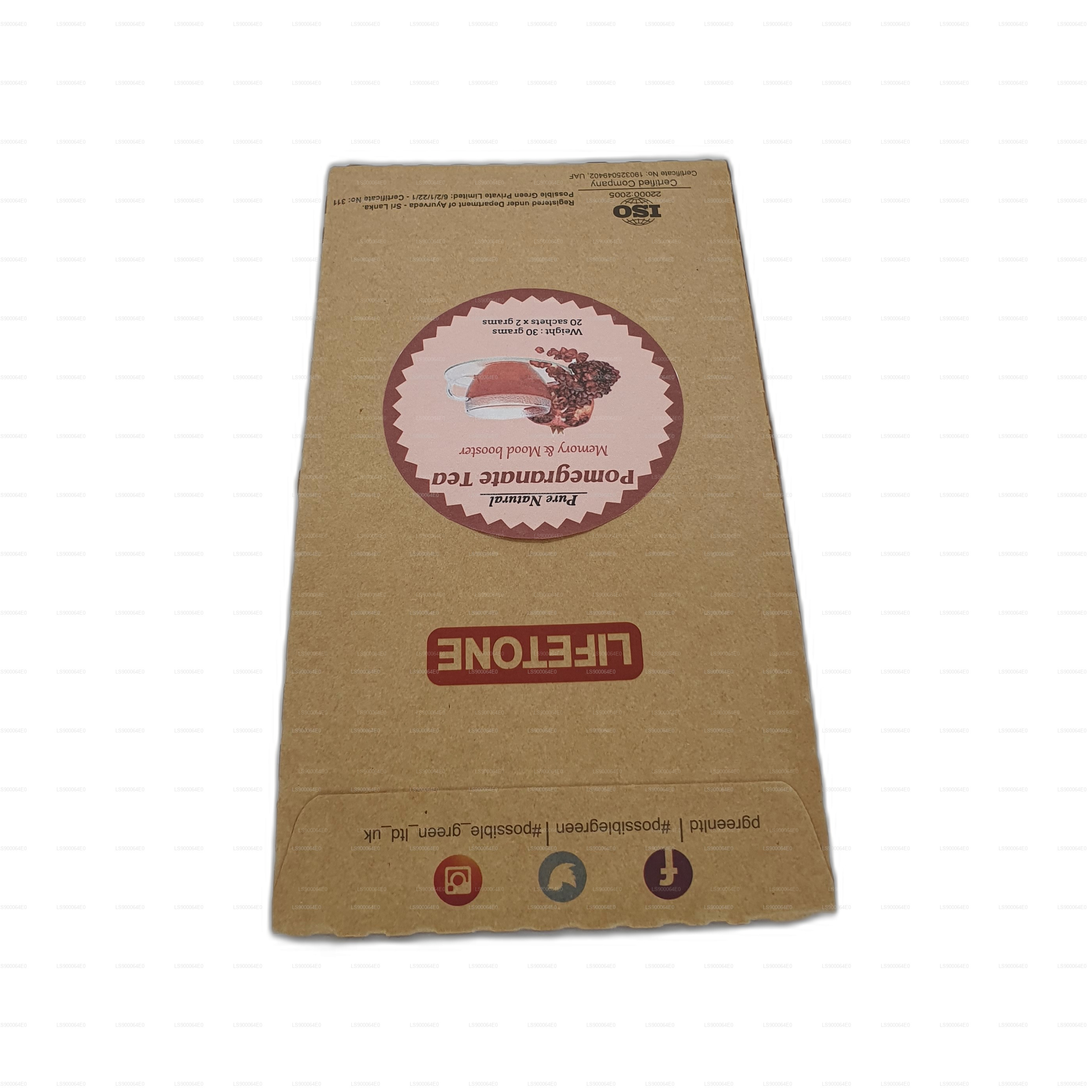 Lifetone Pomegranate Tea (30g)