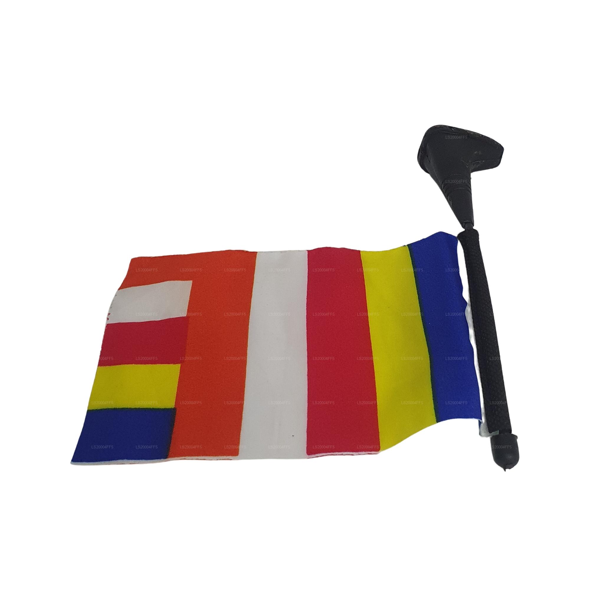 Buddhist Flag With Magnetic Foot