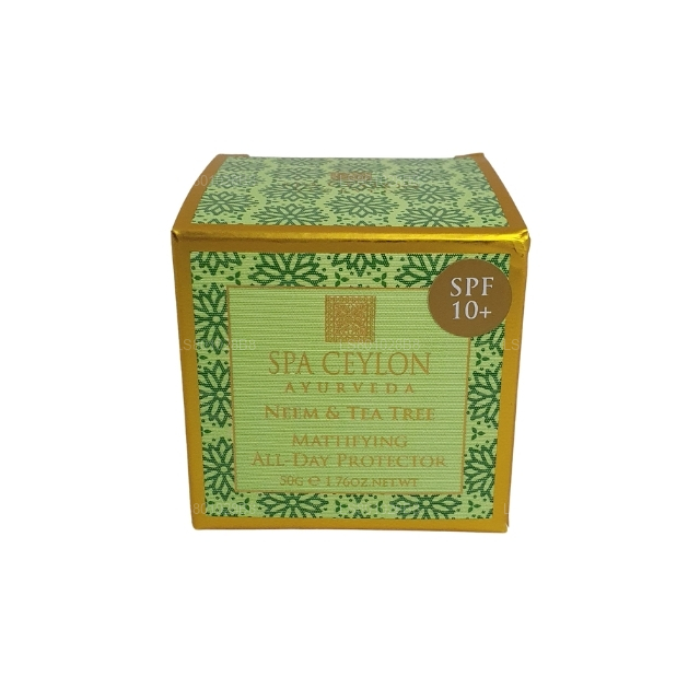 Spa Ceylon Neem and Tea Tree Mattifying All-day Protector SPF 10+ (50g)