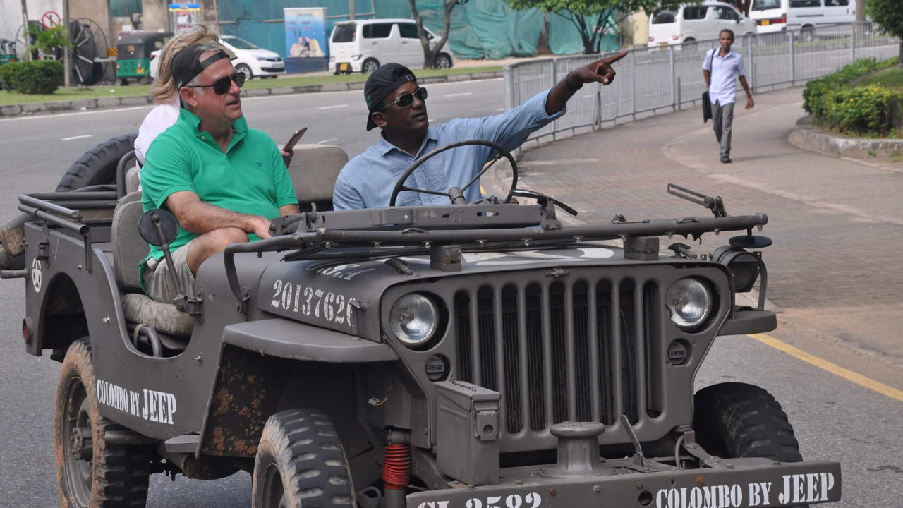 Colombo City Tour by War Jeep from Colombo (LKCMB) Seaport
