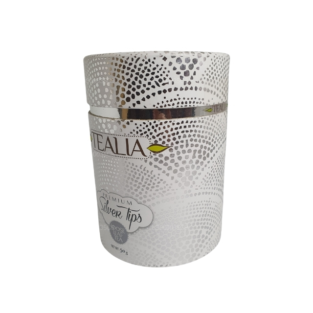 Tealia Silver Tips Canister (50g)