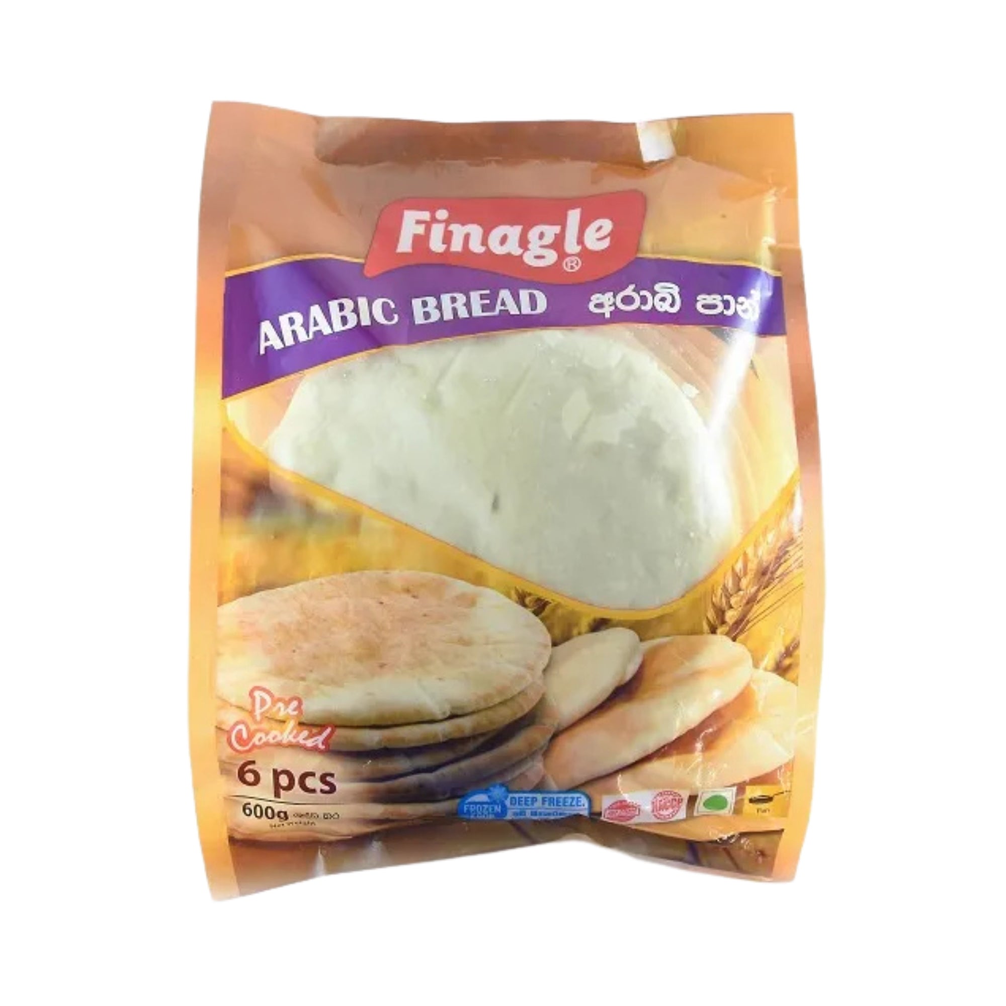 Finagle Arabic Bread (600g) 6 Pieces