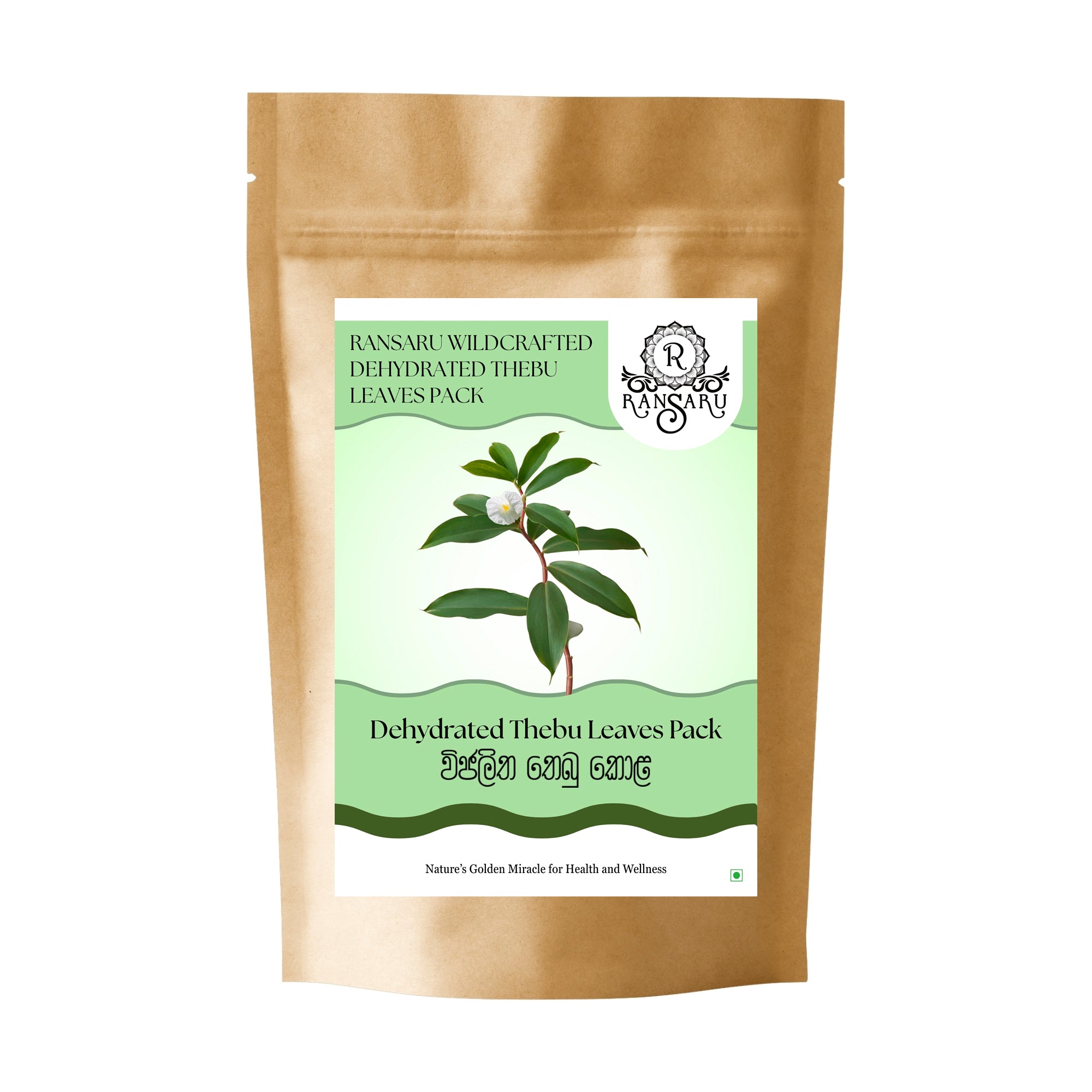 Ransaru Wildcrafted  Dehydrated Thebu Leaves Pack