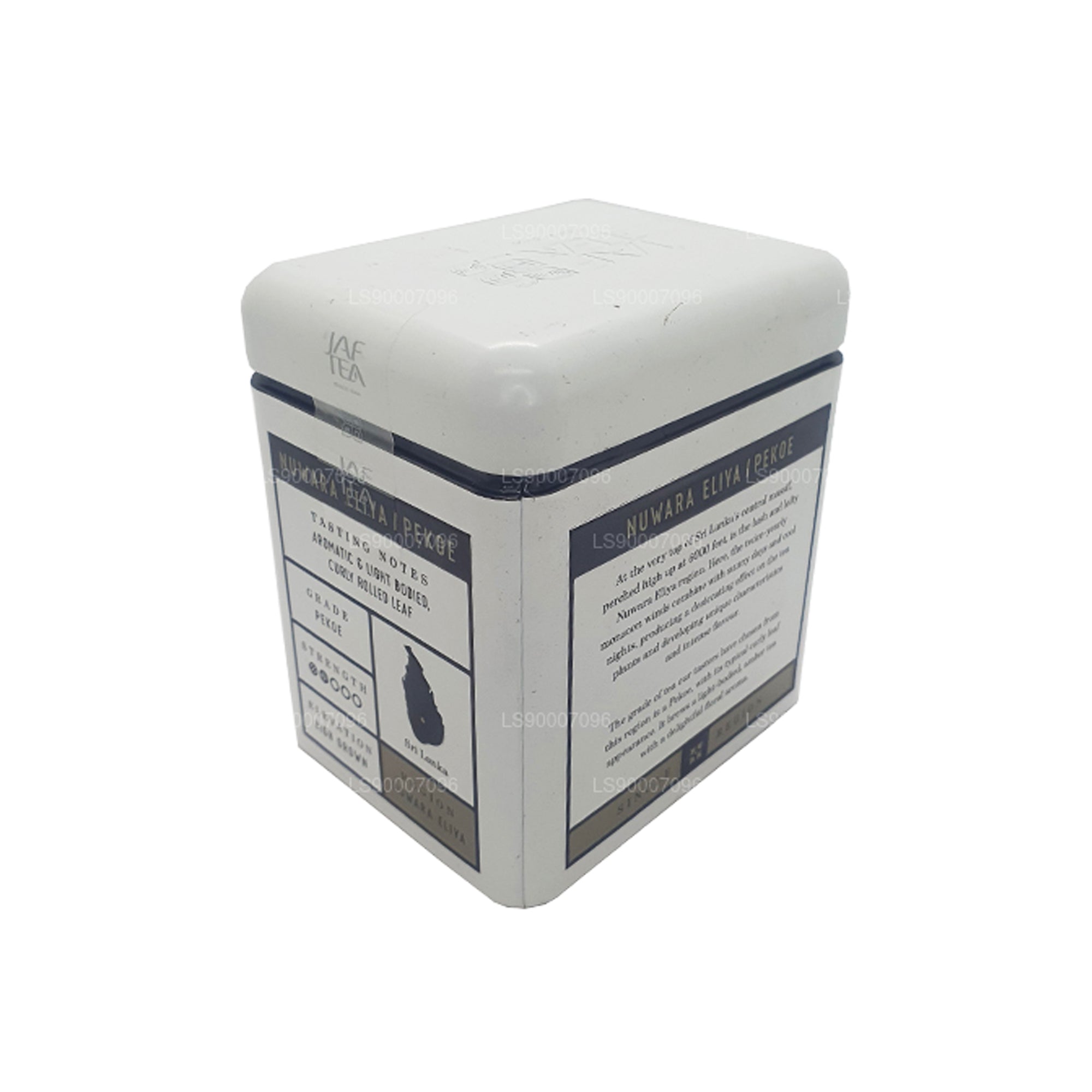 Jaf Tea Single Region Collection Nuwara Eliya PEKOE Caddy (100g)