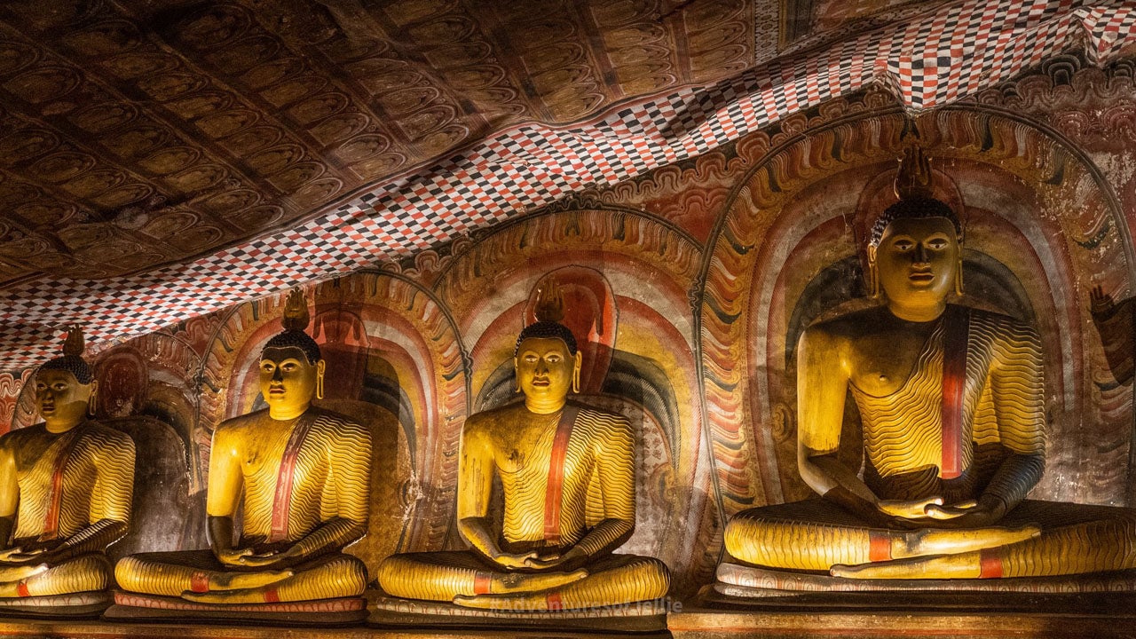 Dambulla Cave Temple Guided Tour with Tickets