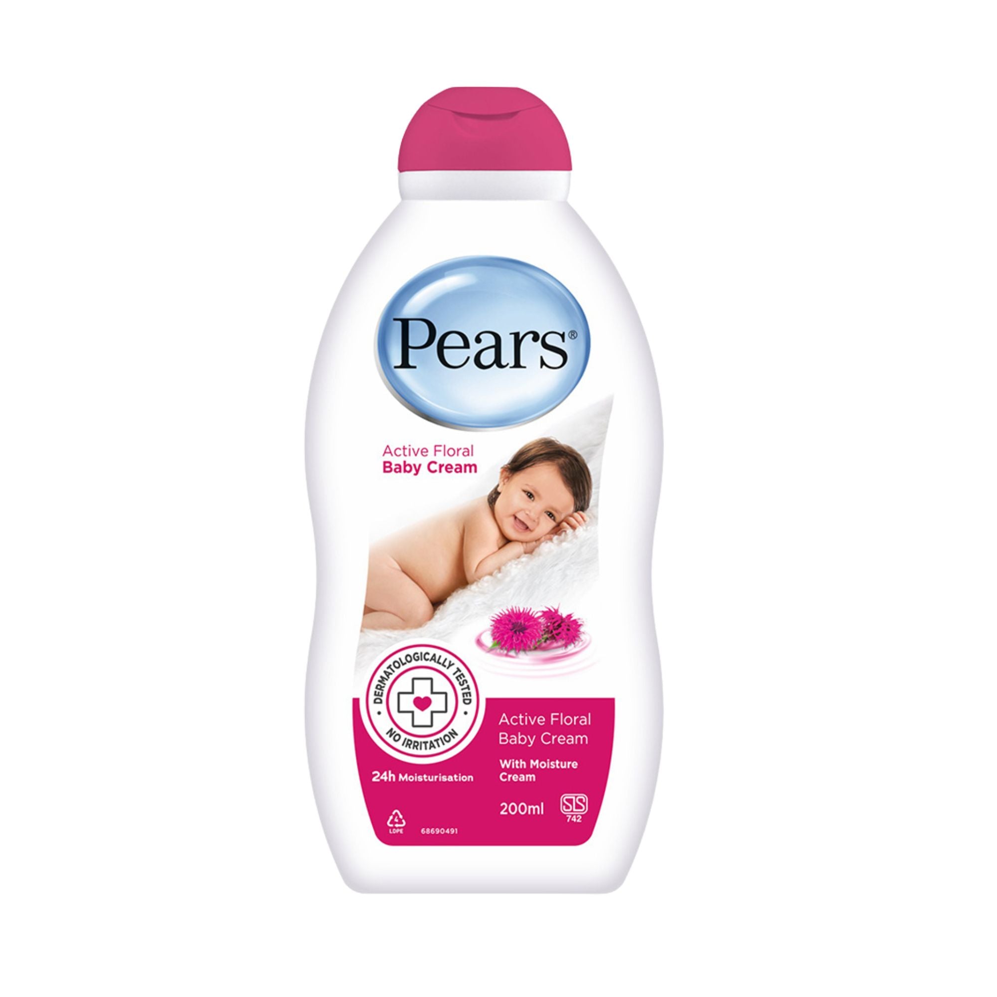 Pears Active Floral Baby Cream (200ml)