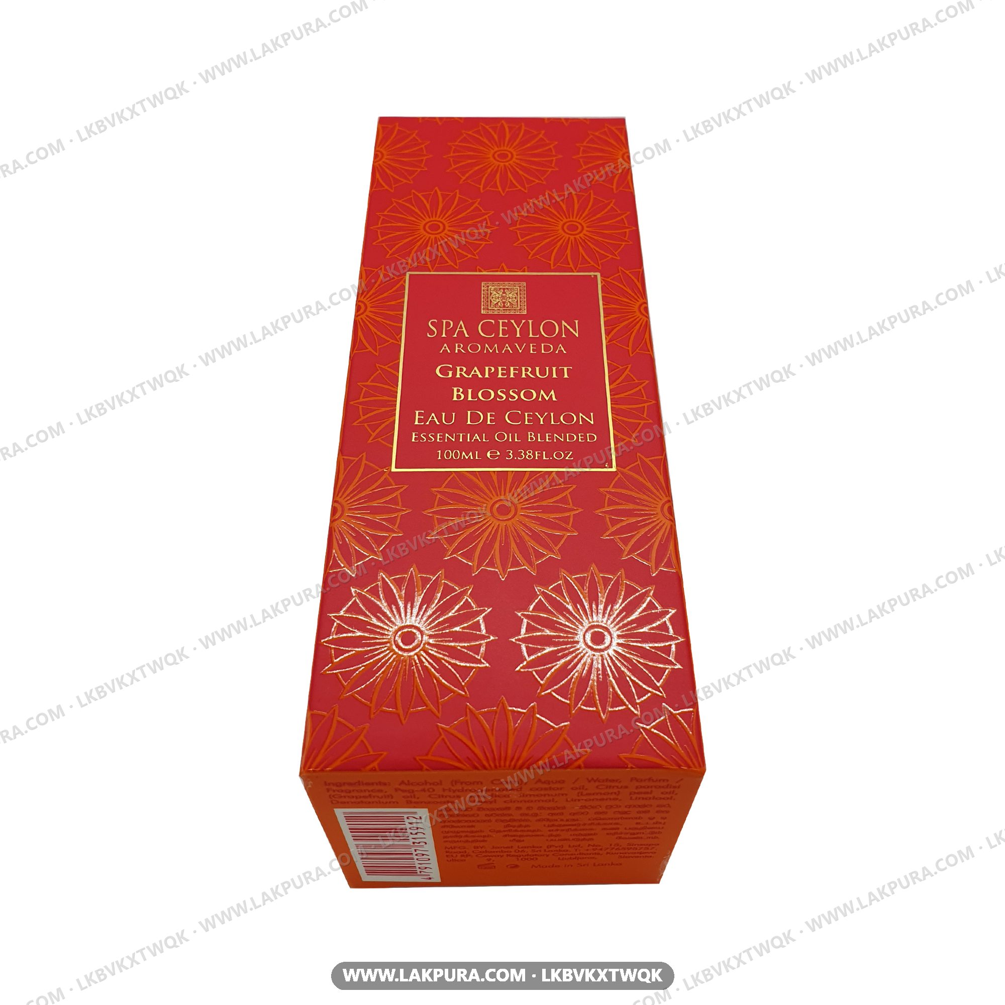 Spa Ceylon Grapefruit Blossom Eau De Ceylon (100ml)