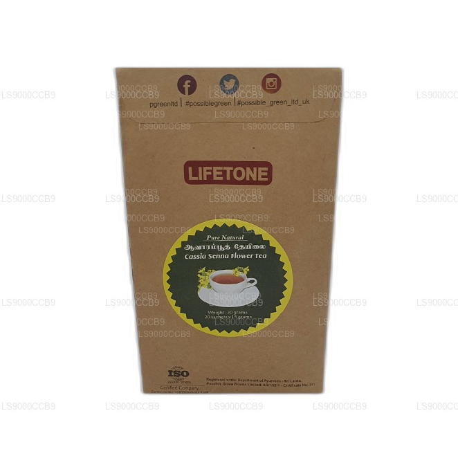 Lifetone Cassia Senna Flower Tea (40g) 20 Tea Bags
