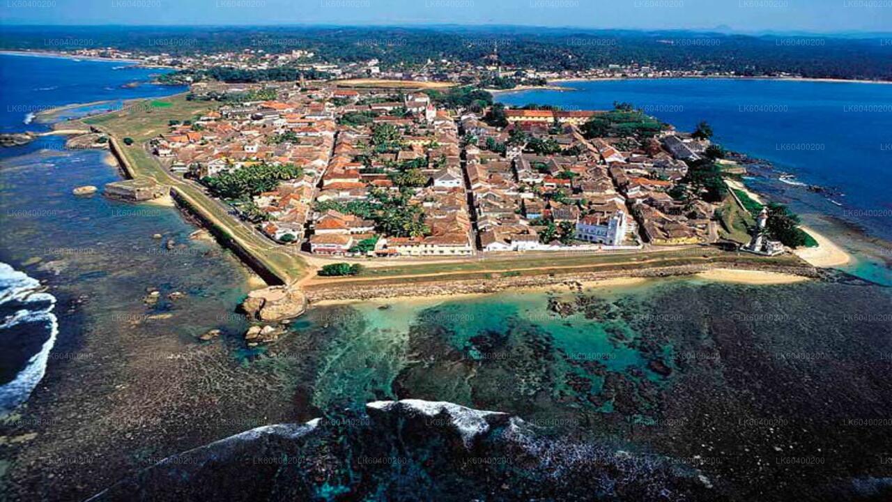 Coastal Ride to Galle from Ahungalla City