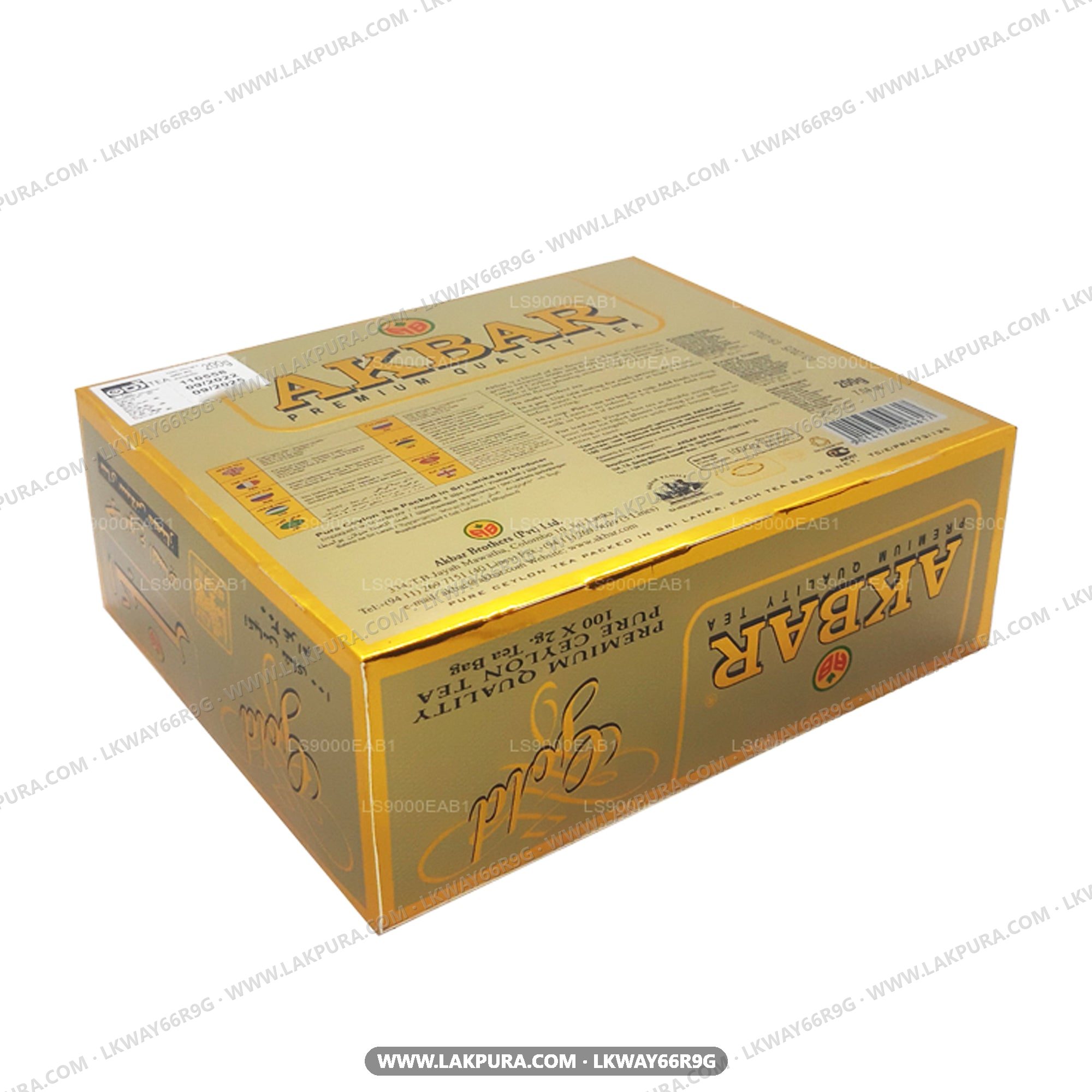 Akbar Gold Premium Ceylon Tea Bags