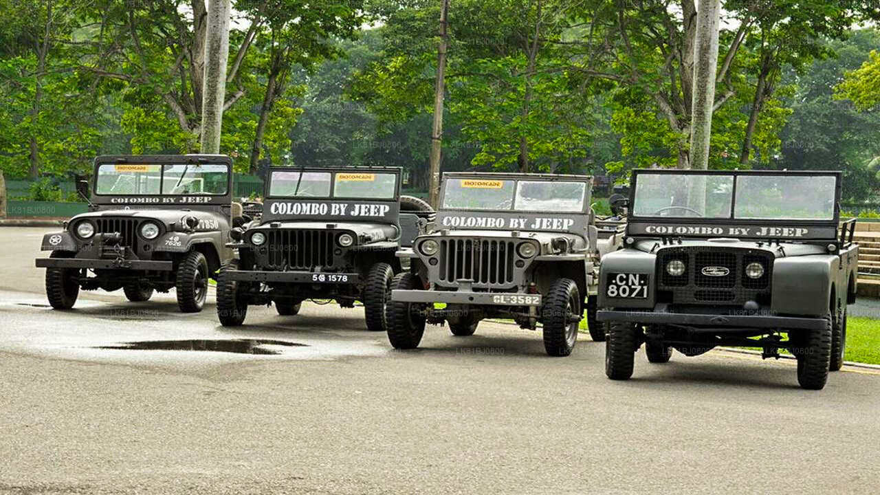 Colombo City Tour by War Jeep from Colombo (LKCMB) Seaport