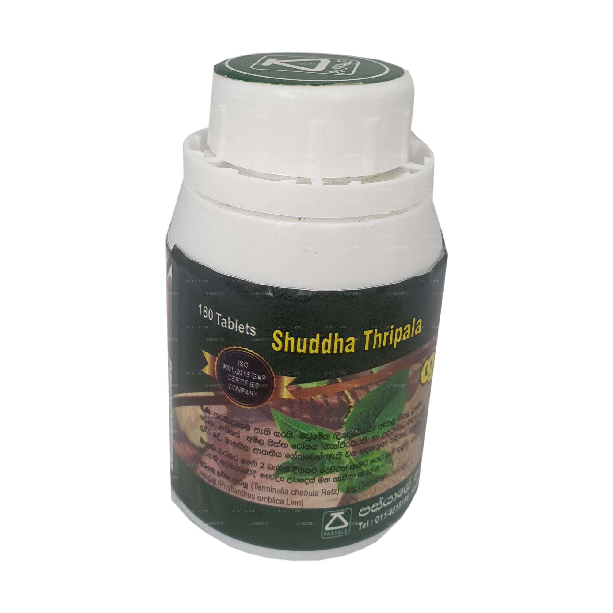 Pasyale Shuddha Triphala (180 Caps)