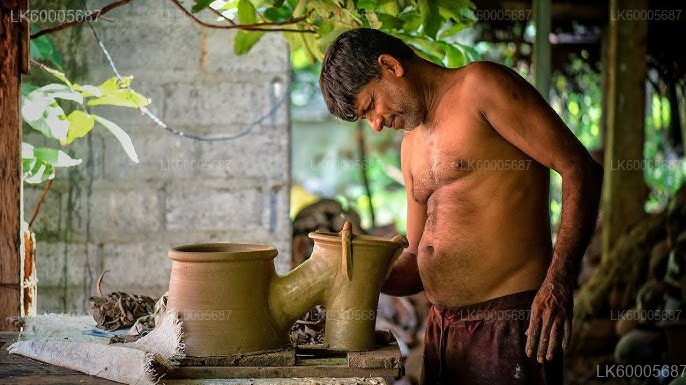 Clay Pottery Making Experience from Haputale