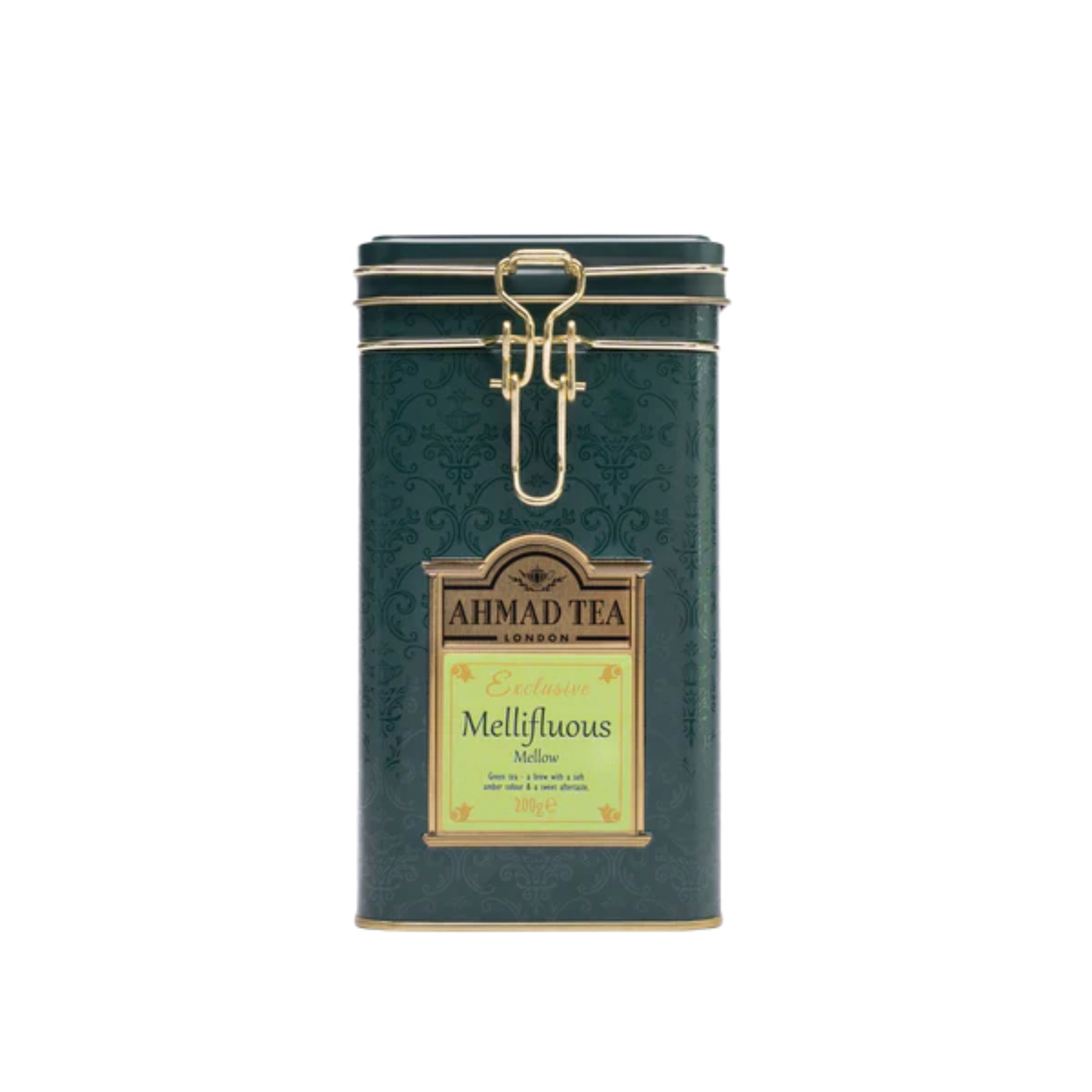 Ahmad Tea Mellifluous Green Tea Gun Powder Exclusive Caddy (200g)