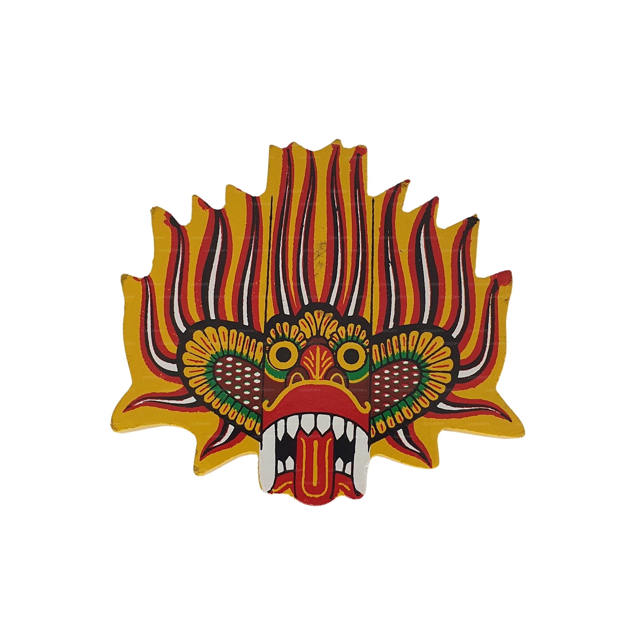 Lakpura® Ginidal Raksha Mask Fridge Magnet
