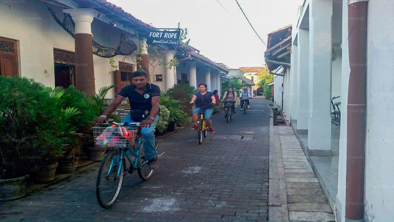 Galle Fort by Bicycle from Galle City