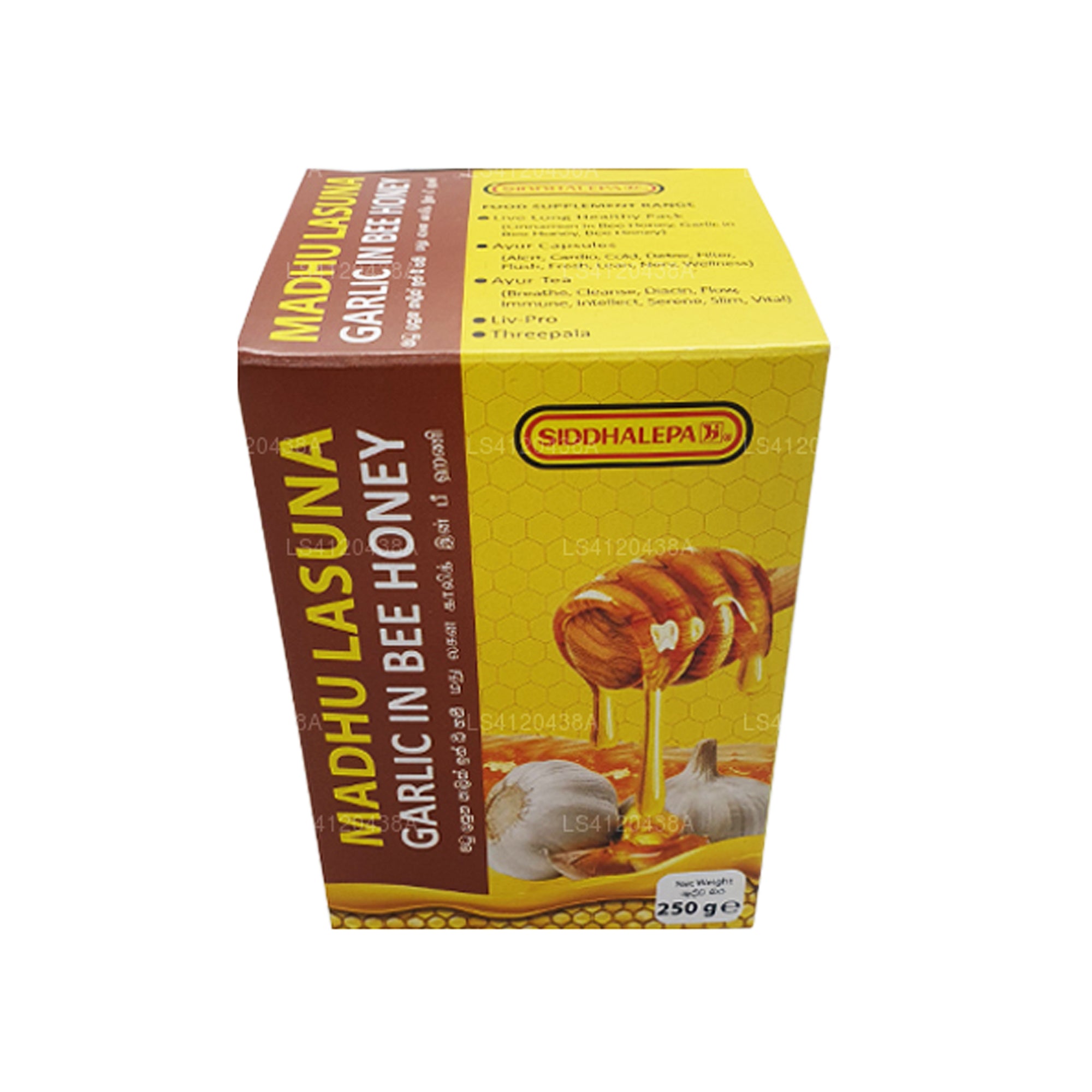 Siddhalepa Madhu Lasuna Garlic in Bee Honey (250g)