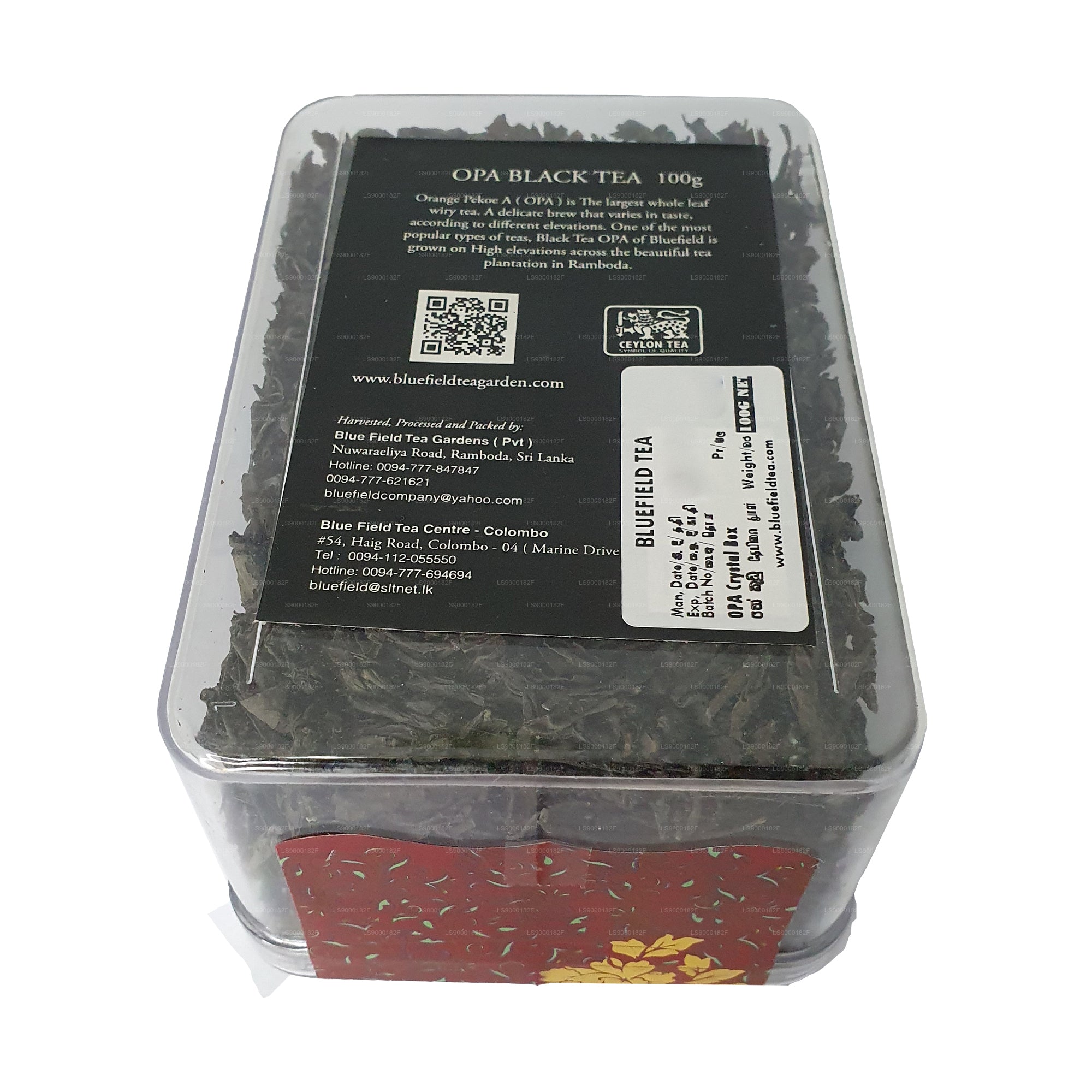Bluefield Evening Delight OPA Grade Black Tea (100g)