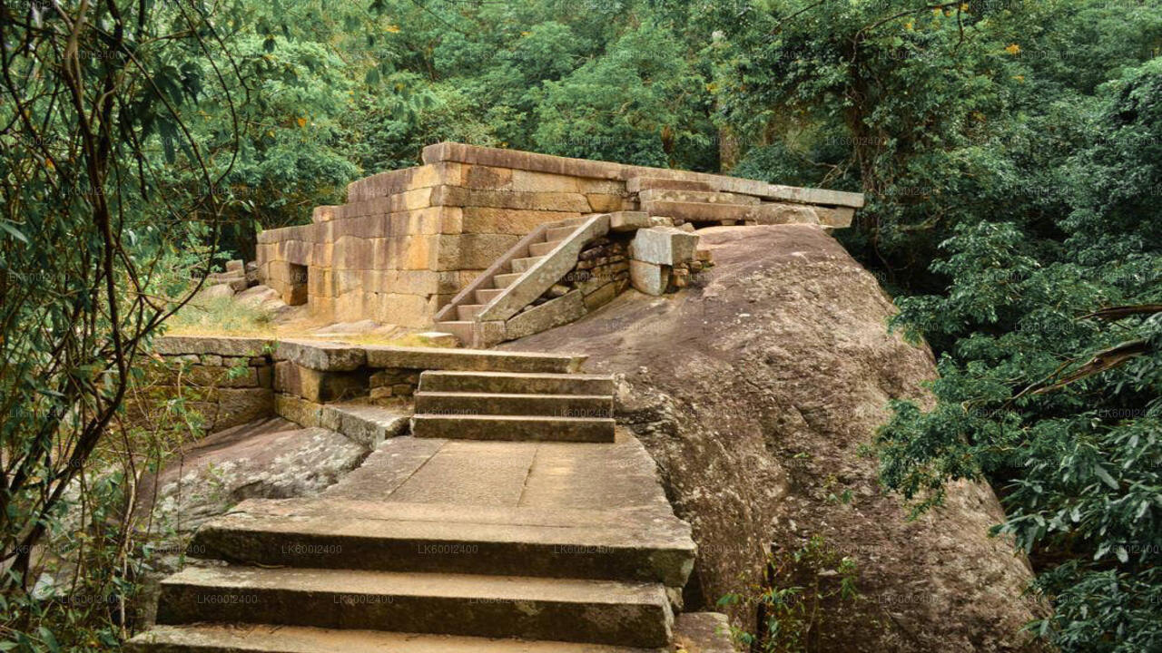Ritigala, Kala Wewa and Namal Uyana from Dambulla City