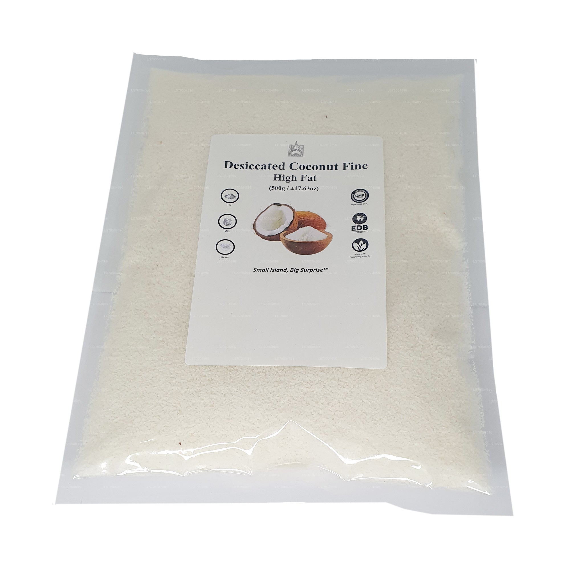 Lakpura® Desiccated Coconut Fine - High Fat (500g)