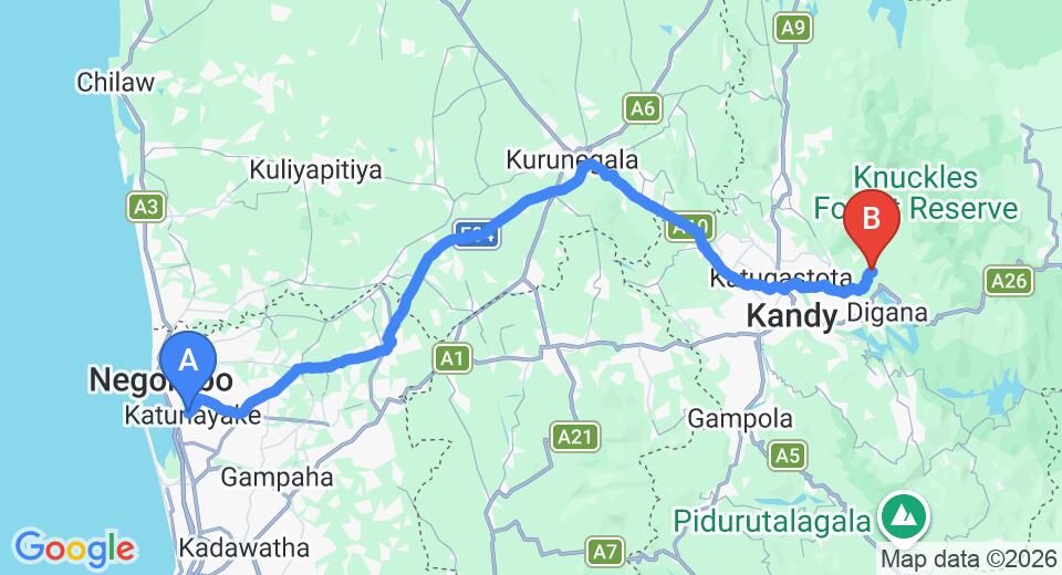 Colombo (CMB) Airport to Narampanawa City Private Transfer