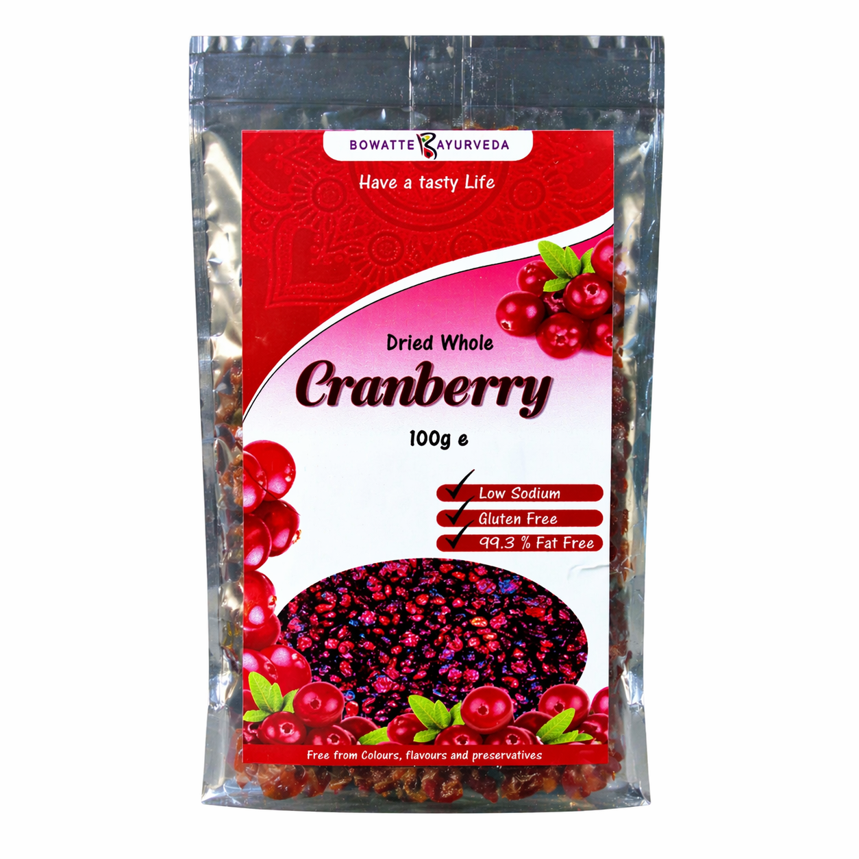 Bowatte Dried Cranberry (100g)