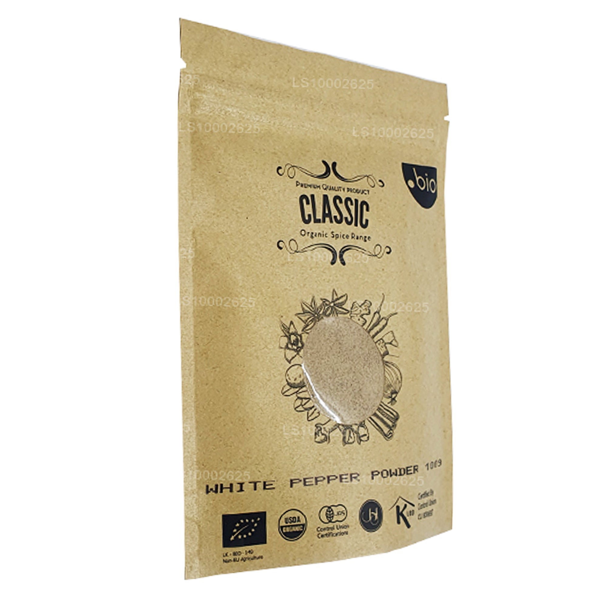 Lakpura® Organic White Pepper Powder