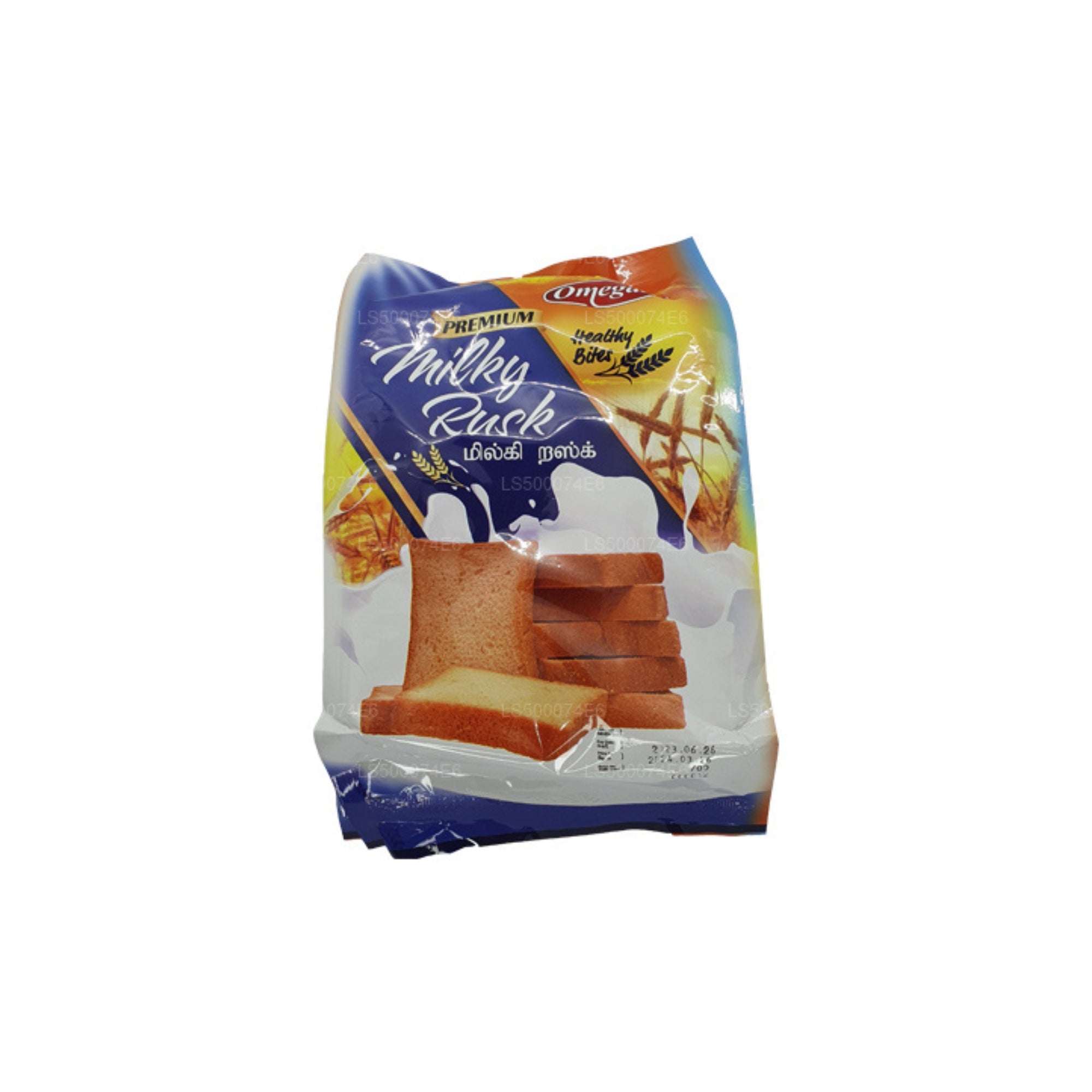 Omegaa Premium Milky Rusk (200g)