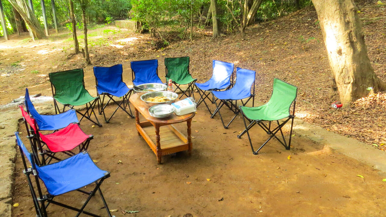 Zwei Nächte Camping im Wasgamuwa-Nationalpark