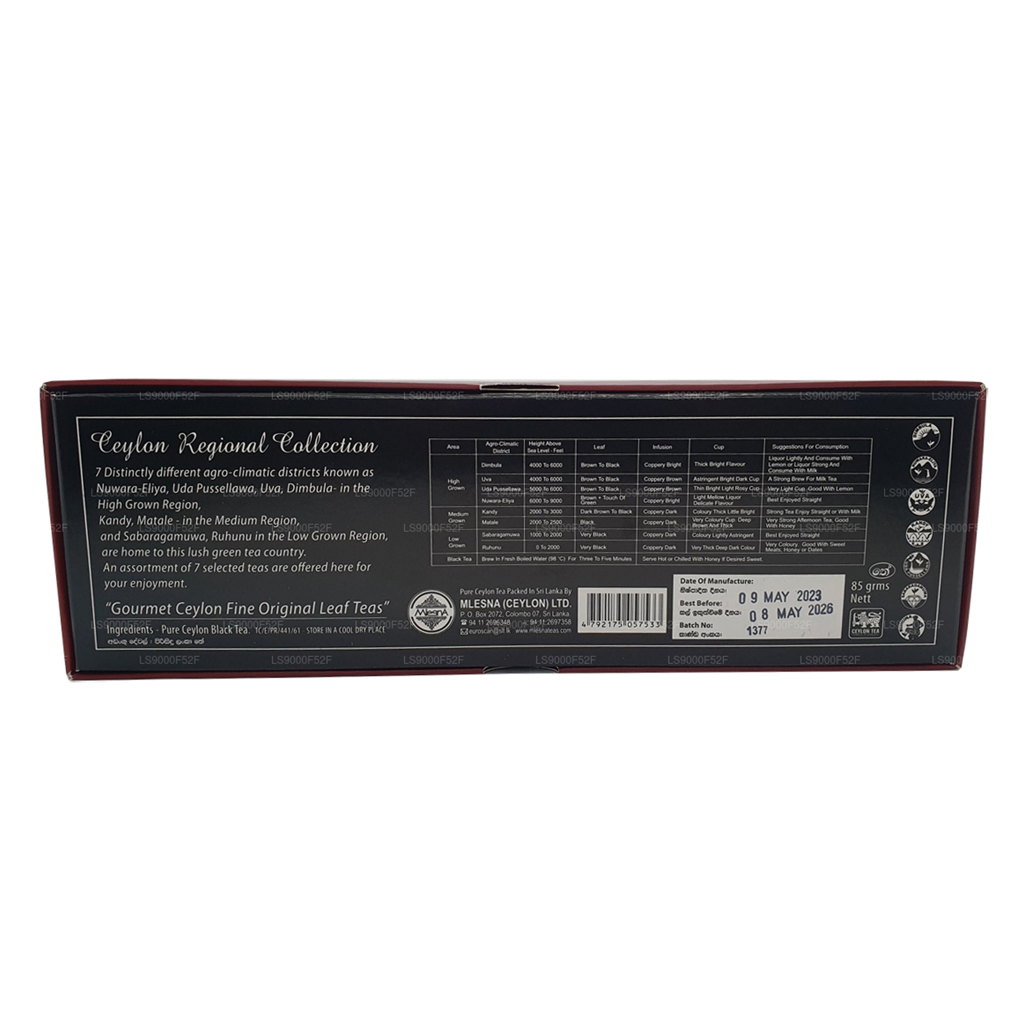 Mlesna Ceylon Regional Collection (85g)