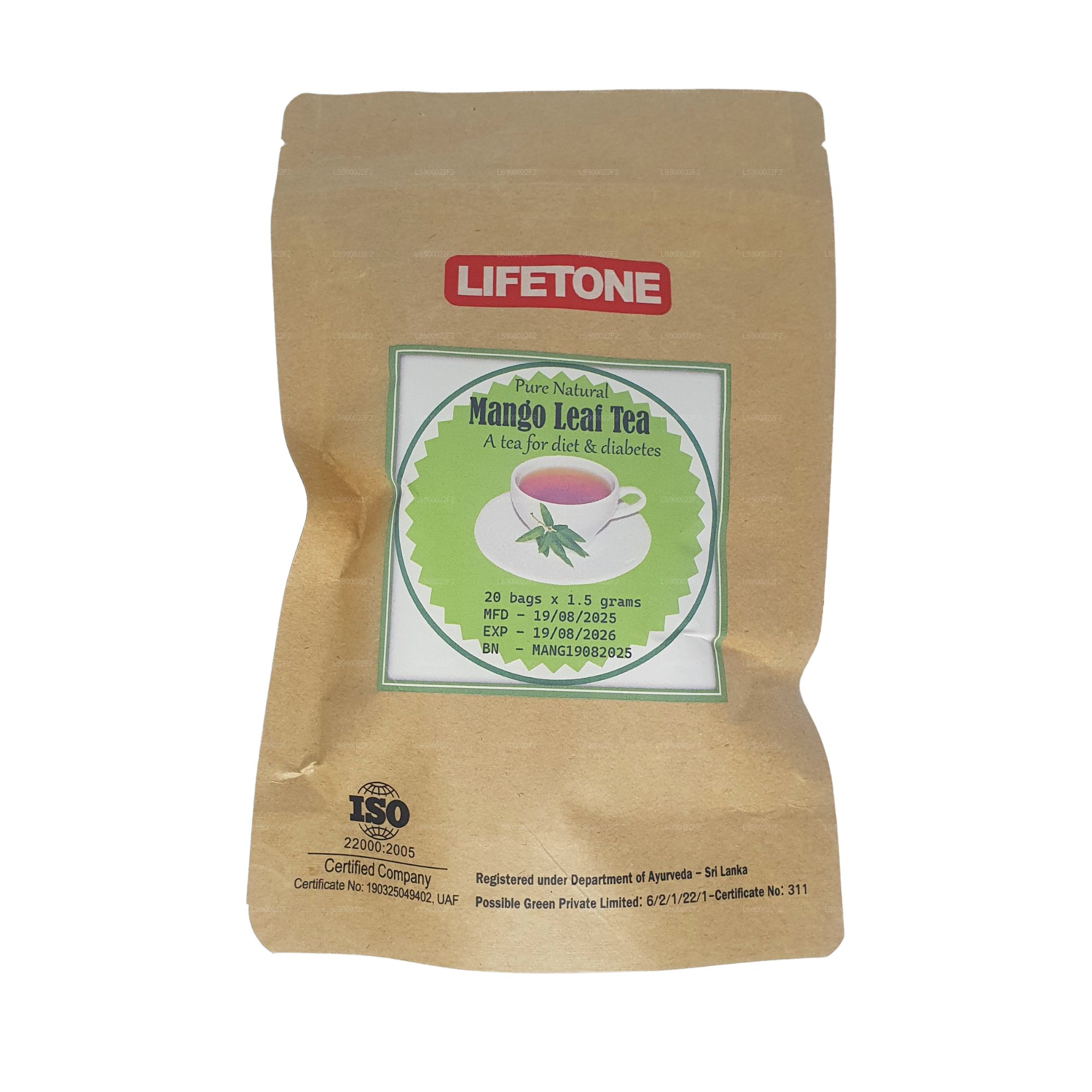 Lifetone Mango Leaf Tea (30g)