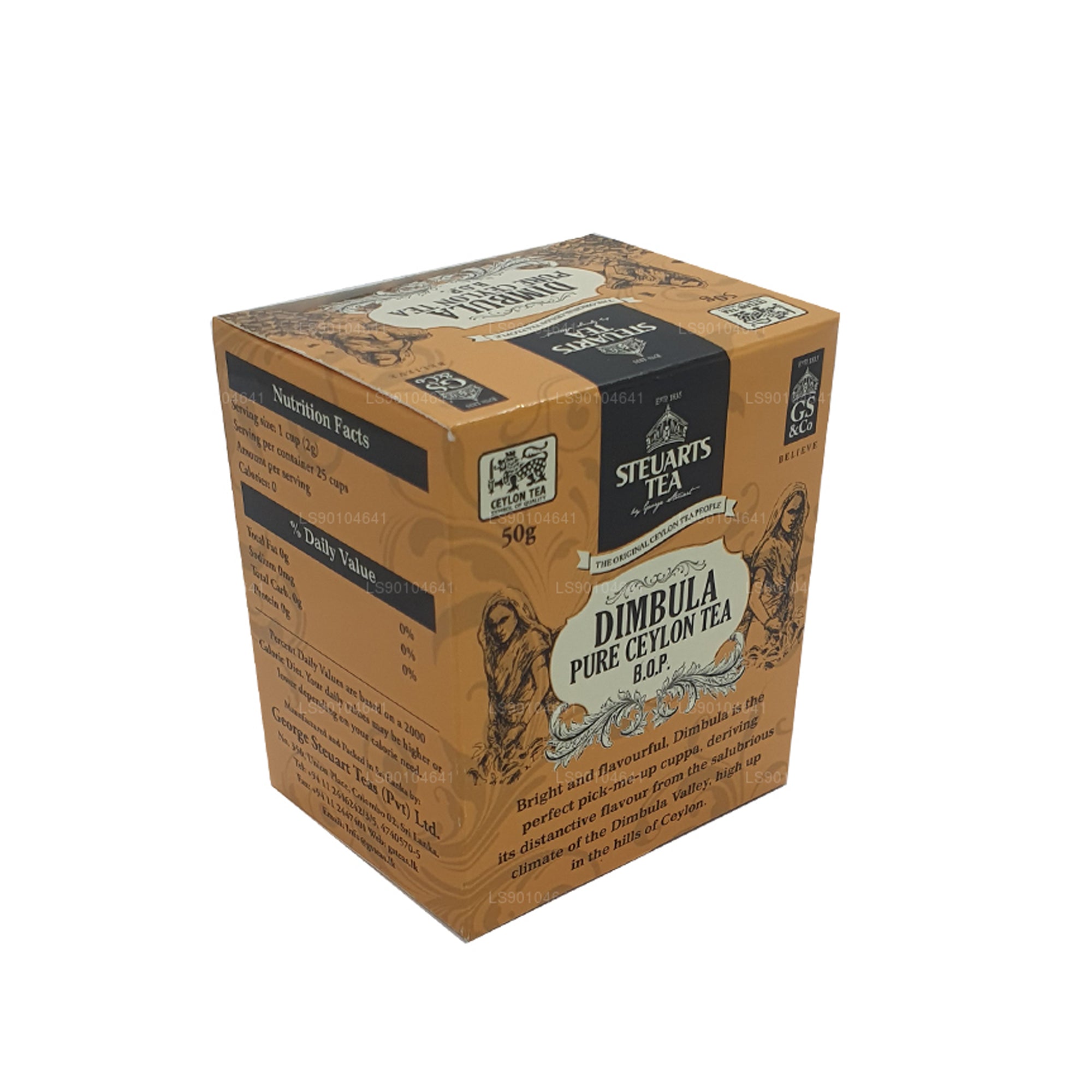 George Steuart Dimbula BOP Leaf Tea (50g)
