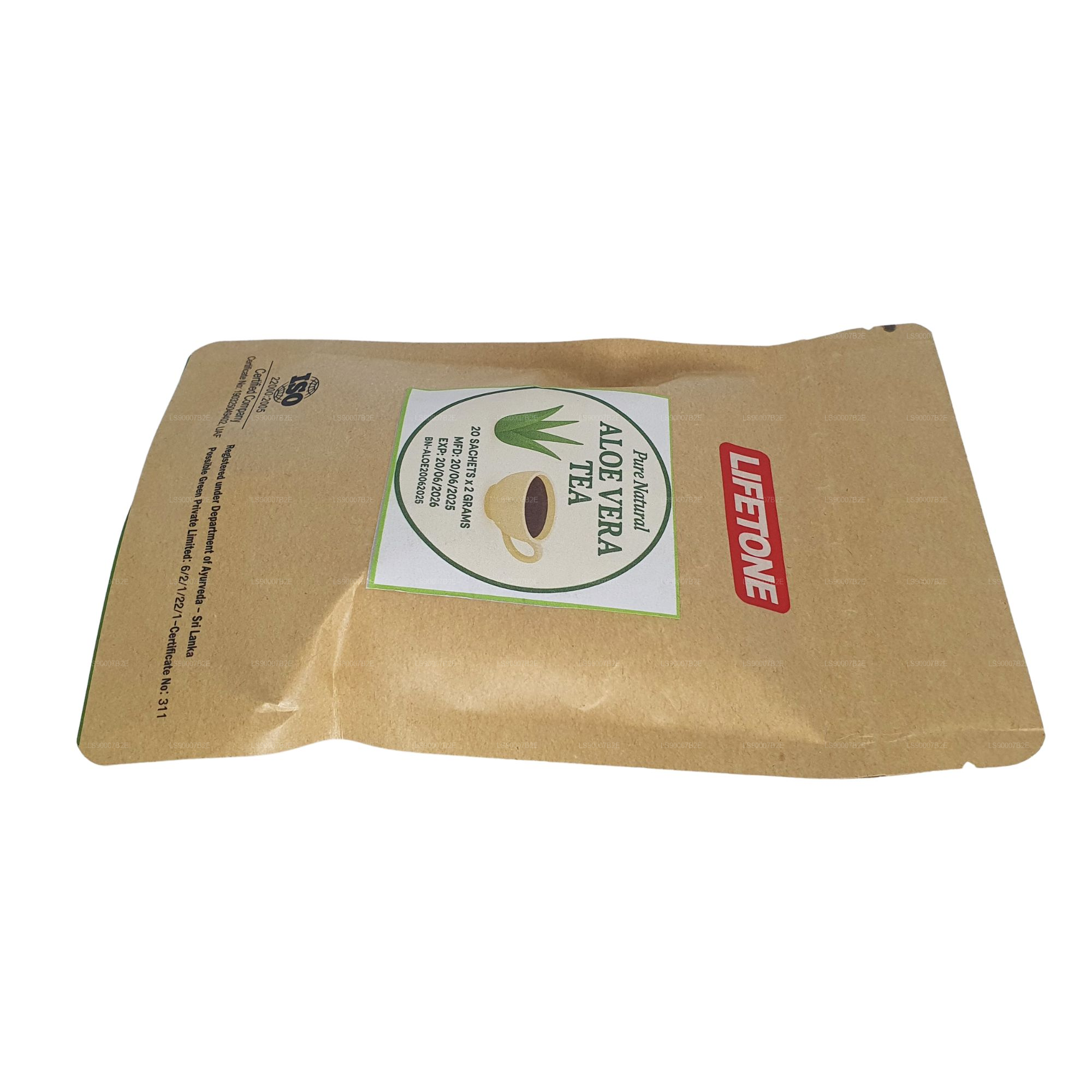 Lifetone Aloe Vera Tea (40g) 20 Tea Bags