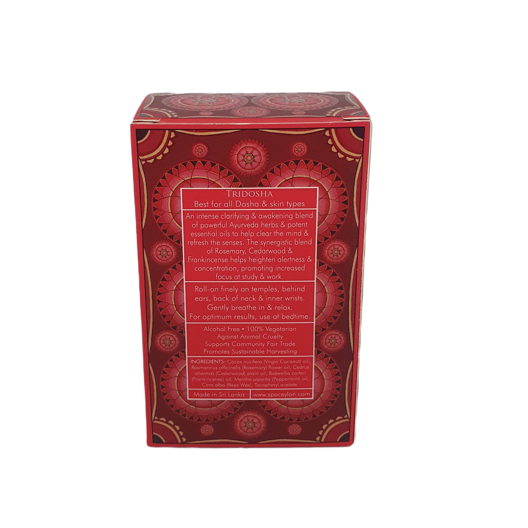Spa Ceylon Focus Clarifying Balm Roll On (10ml)
