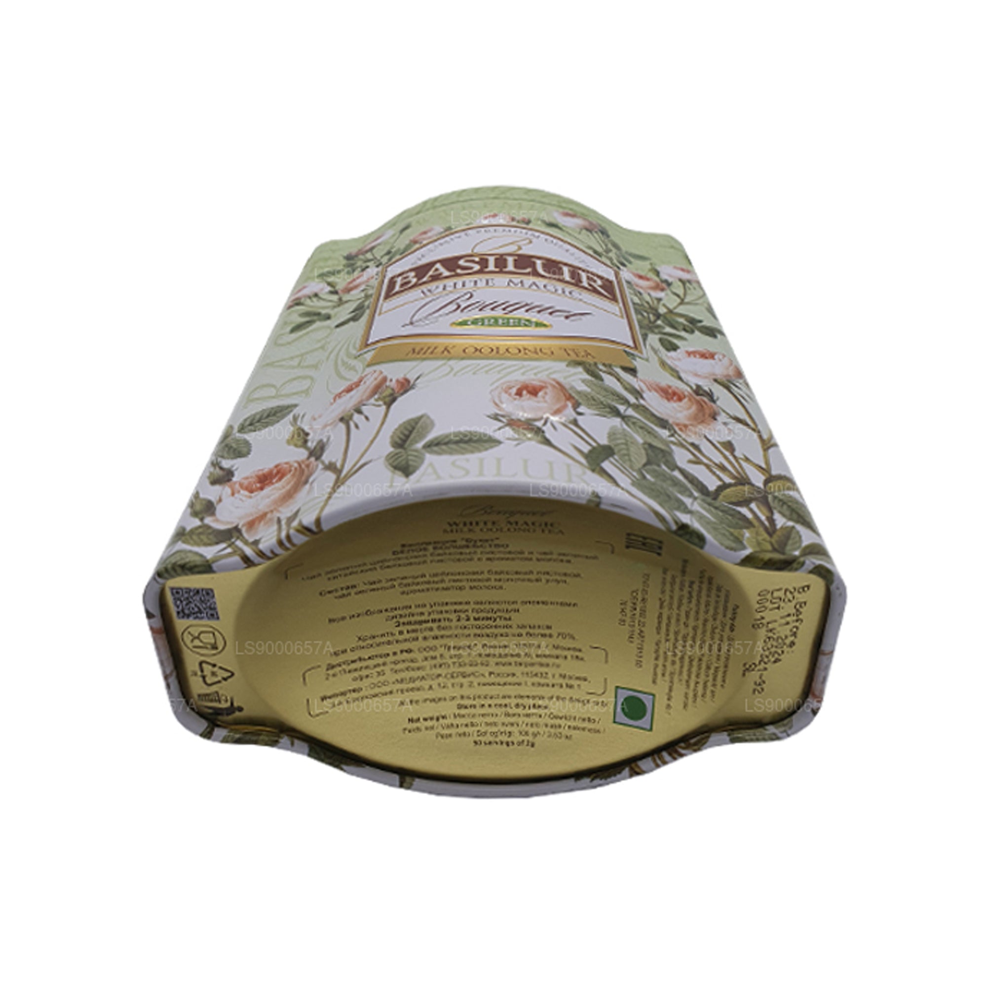 Basilur White Magic Bouquet Green Caddy (100g)