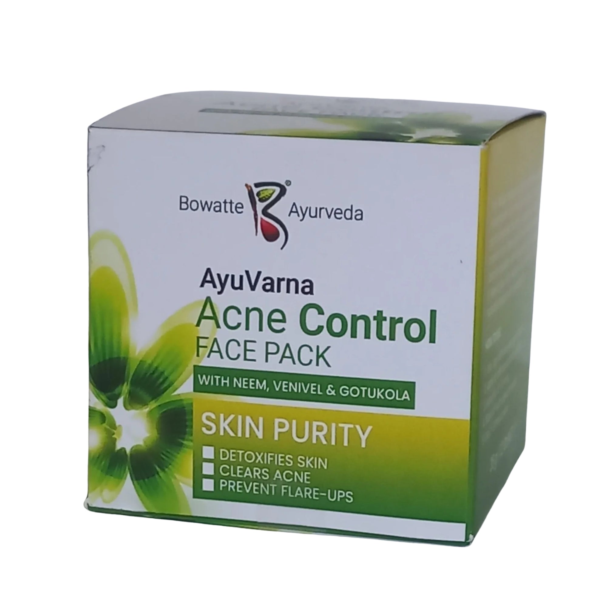 Bowatte Ayu Varna Acne Control Face Pack (35g)