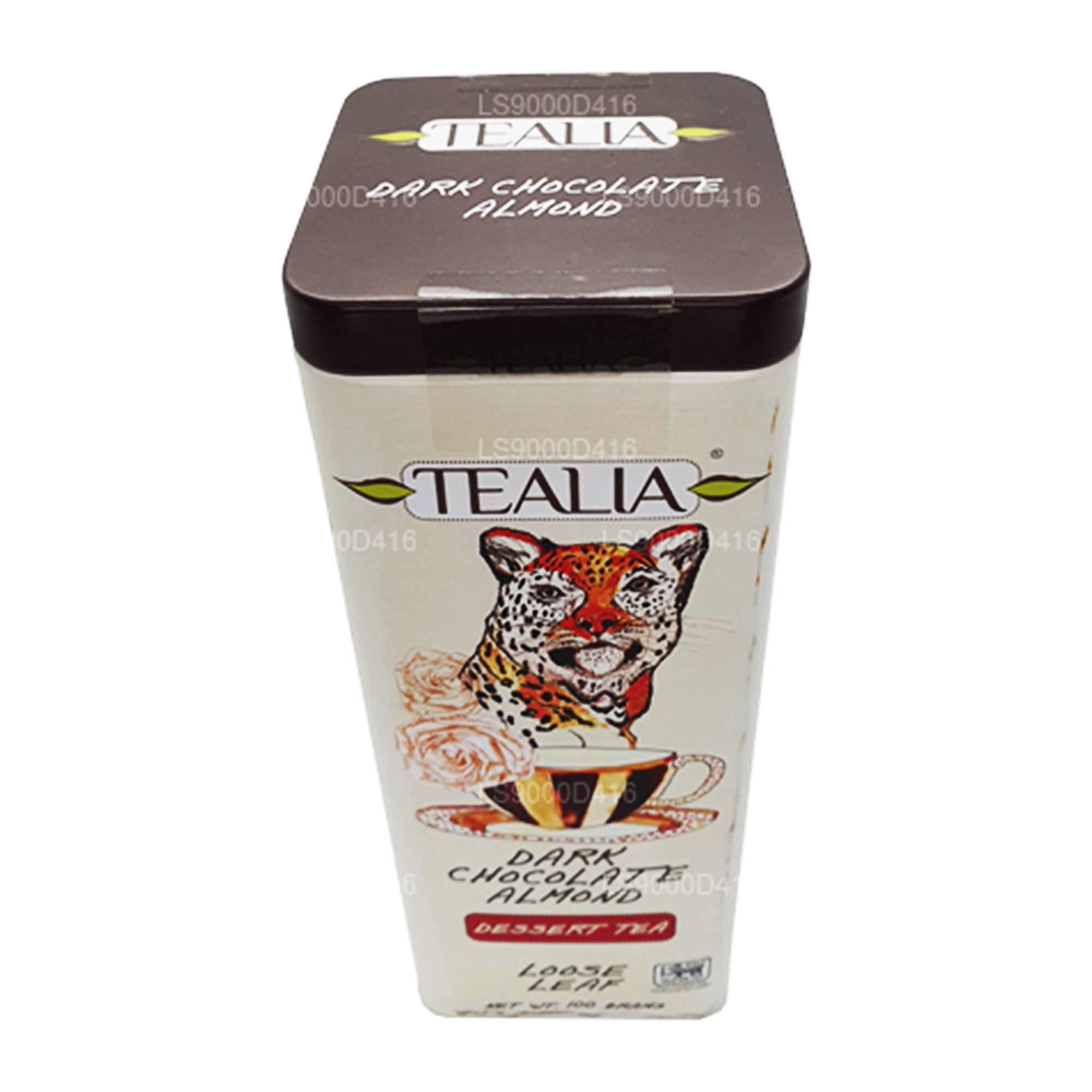 Tealia Dark Chocolate Almond Tea (100g)