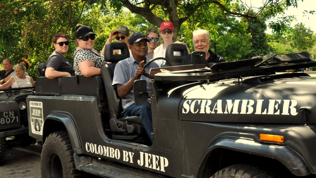 Colombo City Tour by War Jeep from Colombo (LKCMB) Seaport