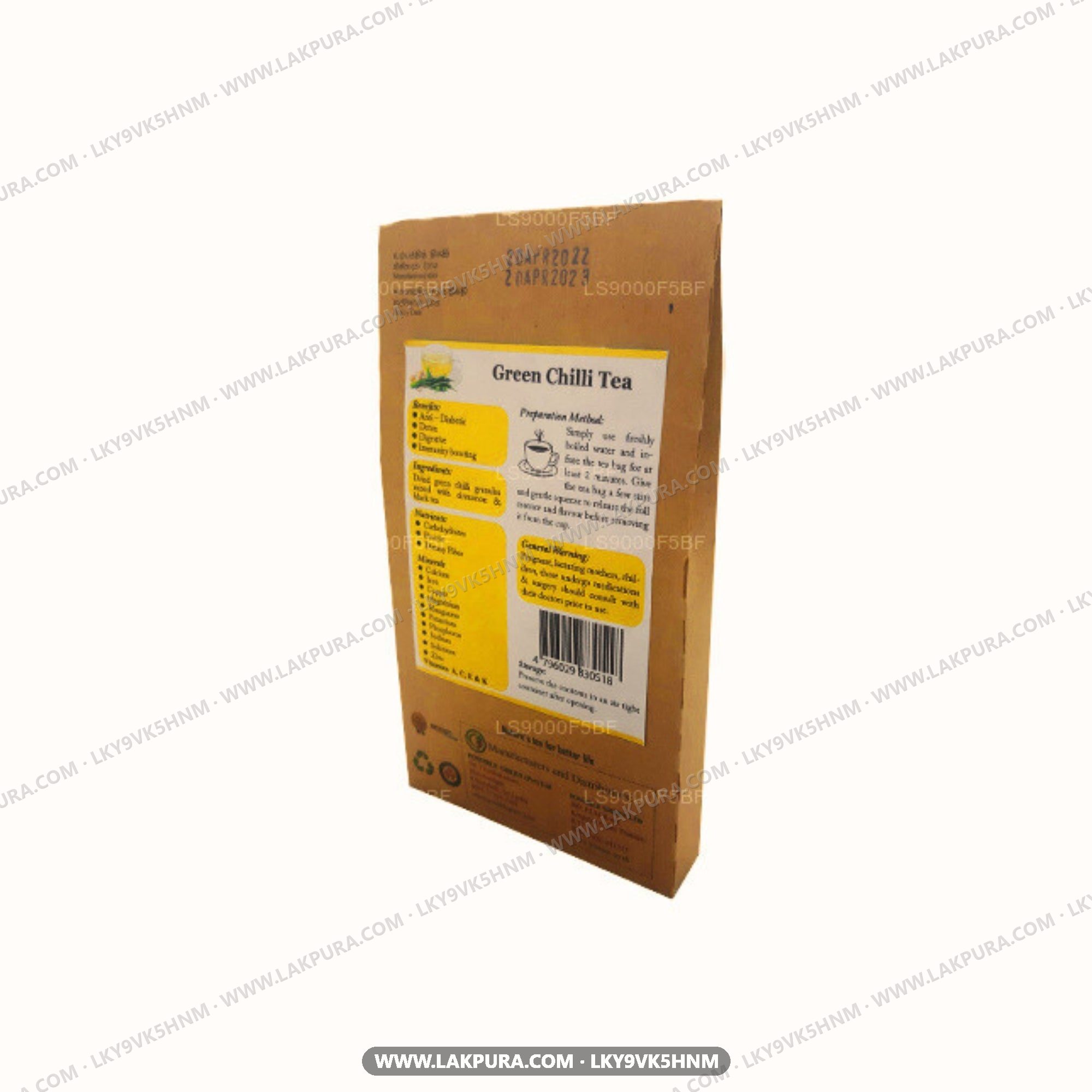 Lifetone Green Chilli Tea (40g)