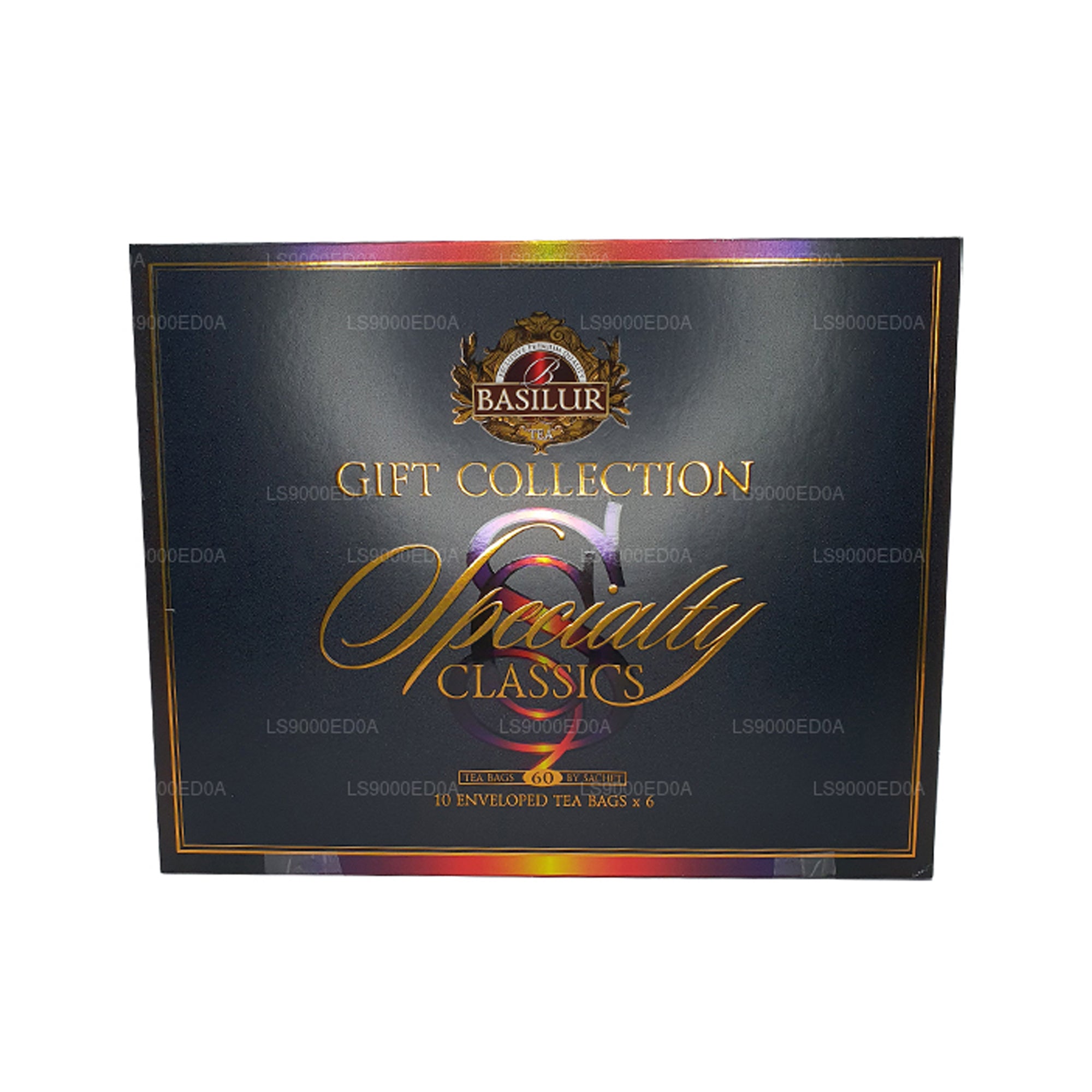 Basilur Giftbox Assorted Specialty Classics (115g) 60 Enveloped Tea Bags