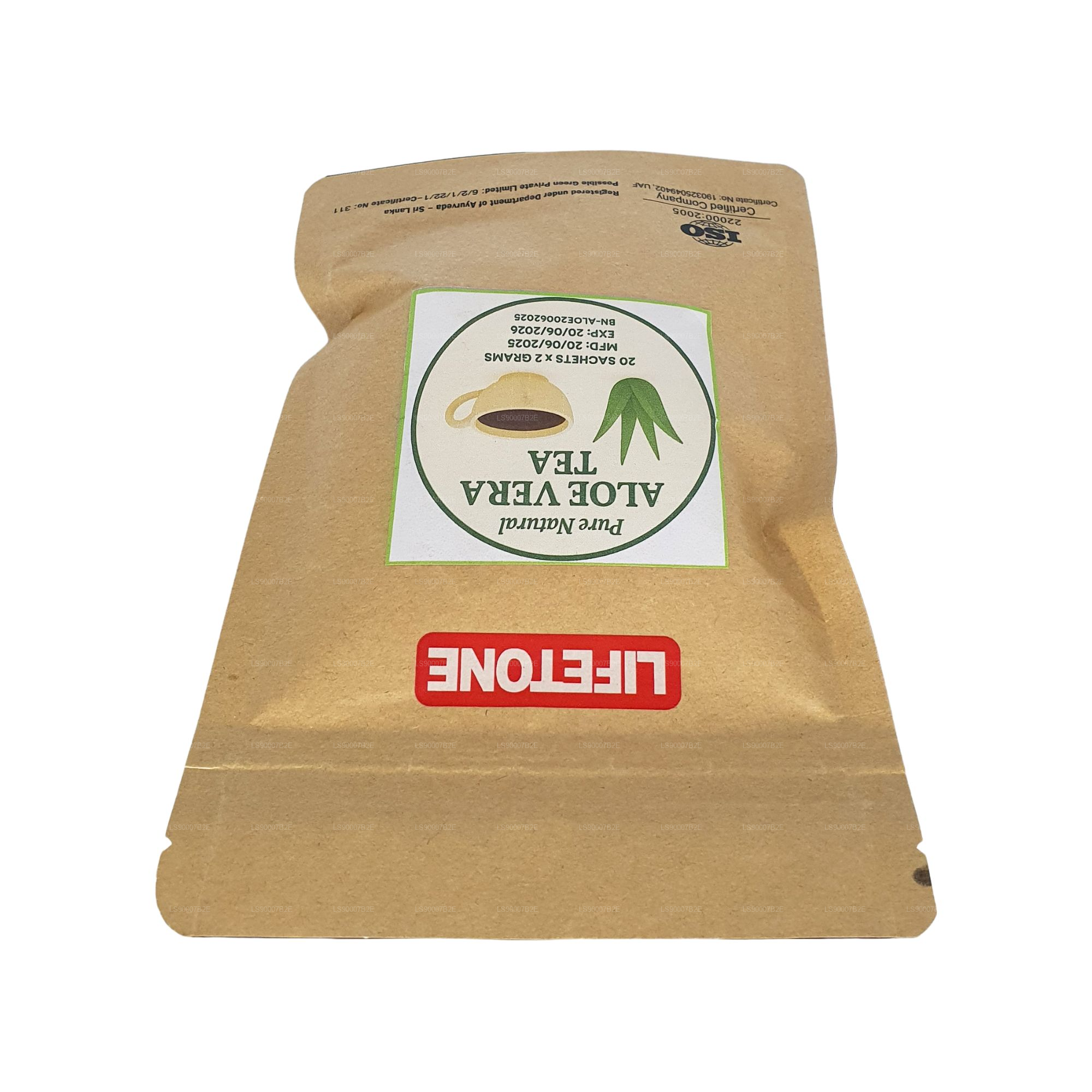 Lifetone Aloe Vera Tea (40g) 20 Tea Bags