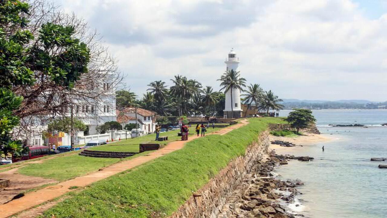 Coastal Ride to Galle from Ahungalla City
