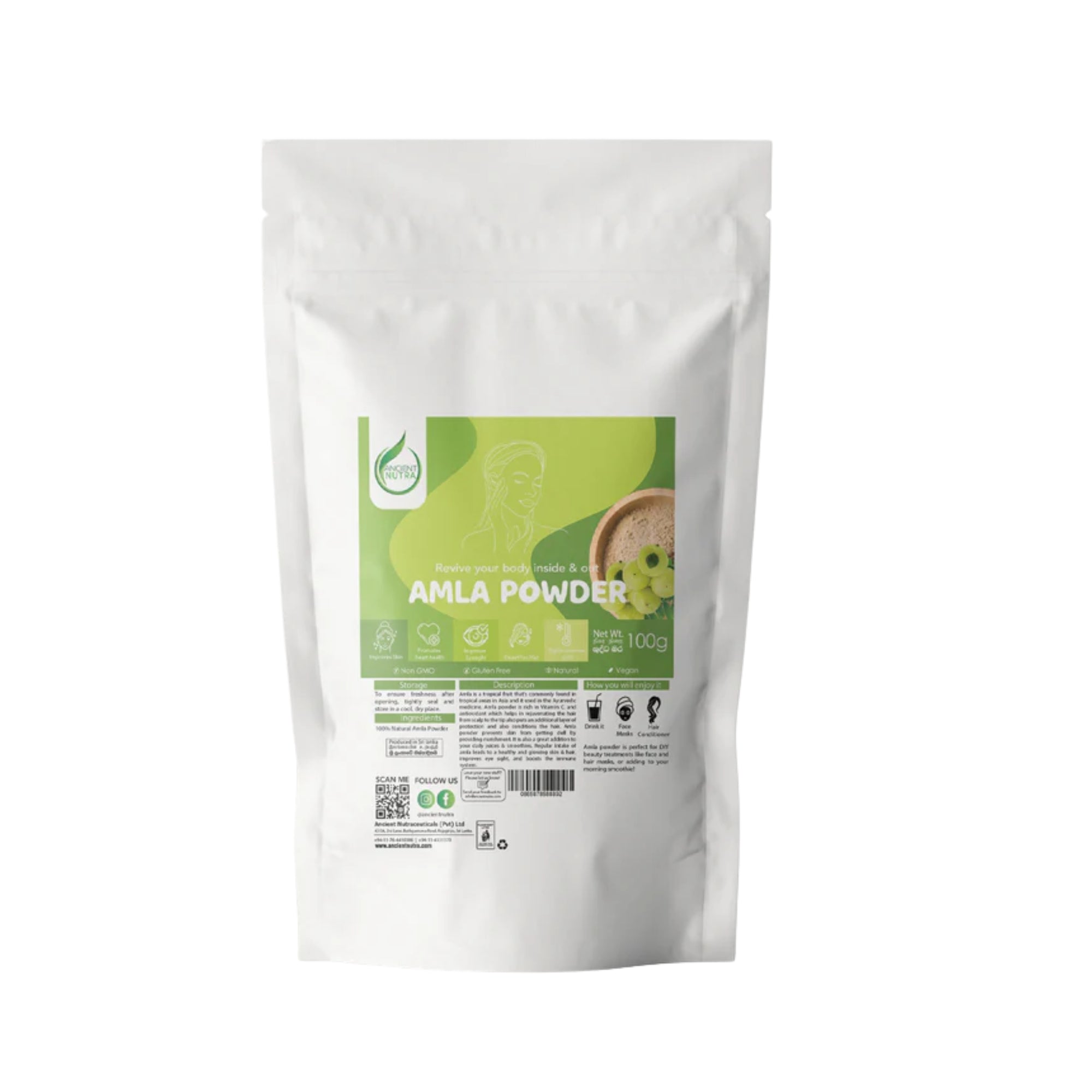 Ancient Nutra Amla Powder (100g)