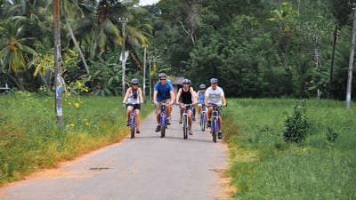 Cycling from Colombo