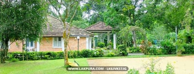 Plantation Villa - single-story house with yellow walls and wide verandah surrounded by mature trees