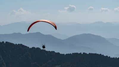 Paragliding from Kurunegala